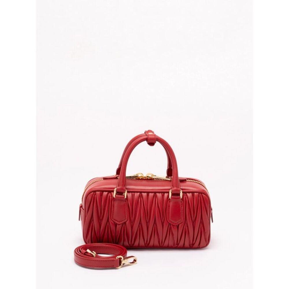Miu Miu Women `Arcadie` Matelassé Nappa Leather Bag - Picture 2 of 6